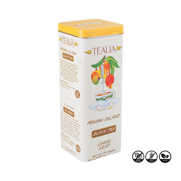 Té negro mango, 100g, 100% Ceilán