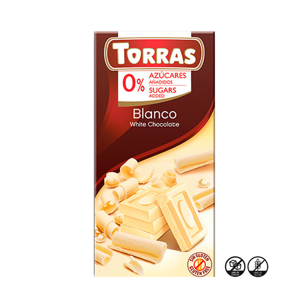 Chocolate Blanco (75g) Torras