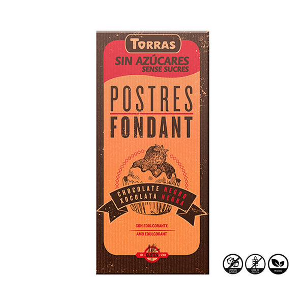 Chocolate 52% Cacao para postres, 200g