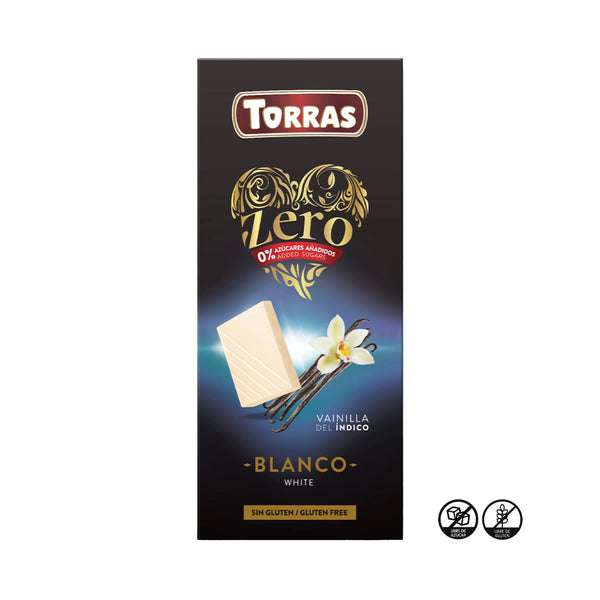 Chocolate Blanco Sin Azúcar, 100g