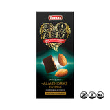 Chocolate Negro 52% Cacao con Almendras Sin Azúcar, 150g