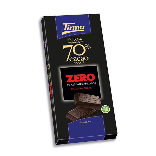 Chocolate 70% cacao sin azucar