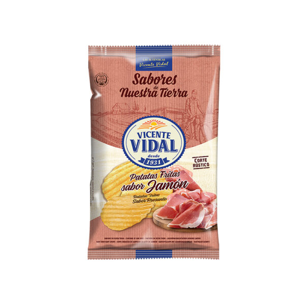 Papas Fritas Espanolas Rusticas Sabor Jamon Serrano